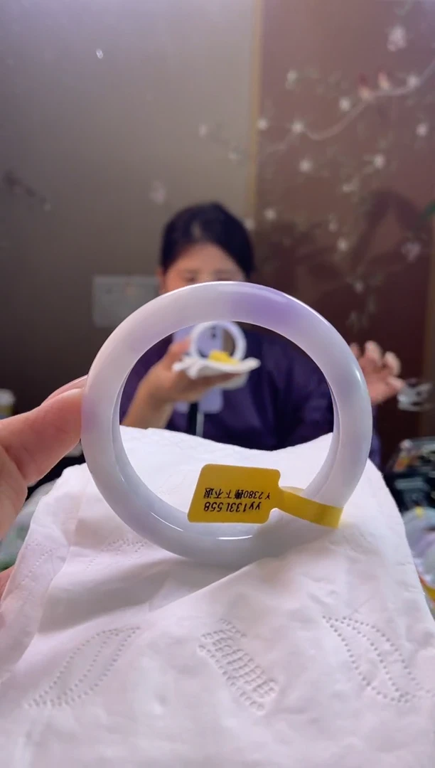 未镶嵌手镯翡翠圈口x55-56