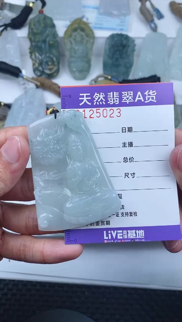 【闪购商品】翡翠颈饰未镶嵌       023