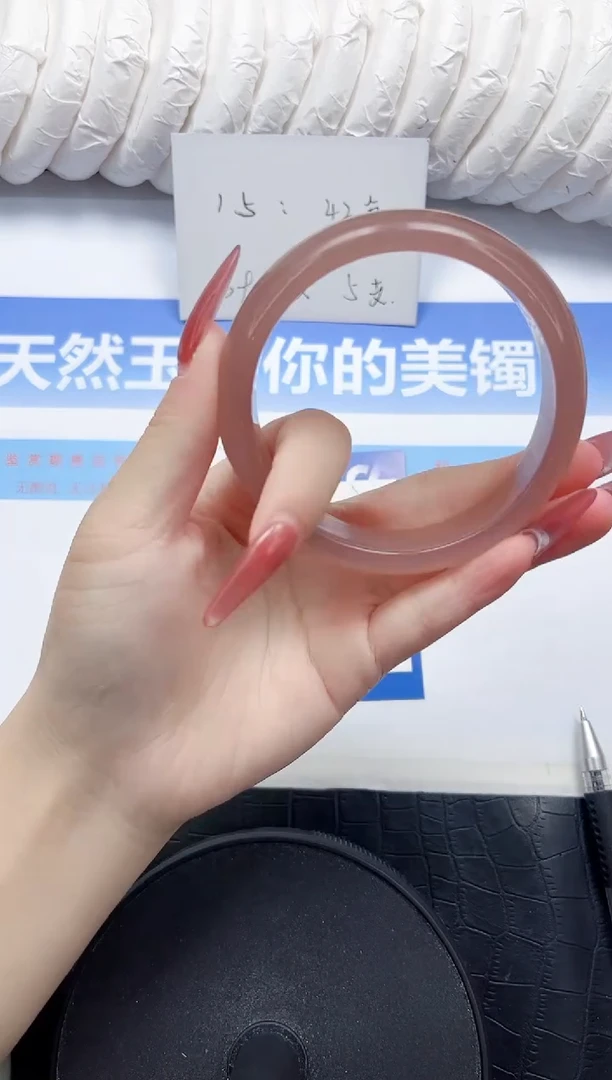 石英质玉手镯未镶嵌5-61.5