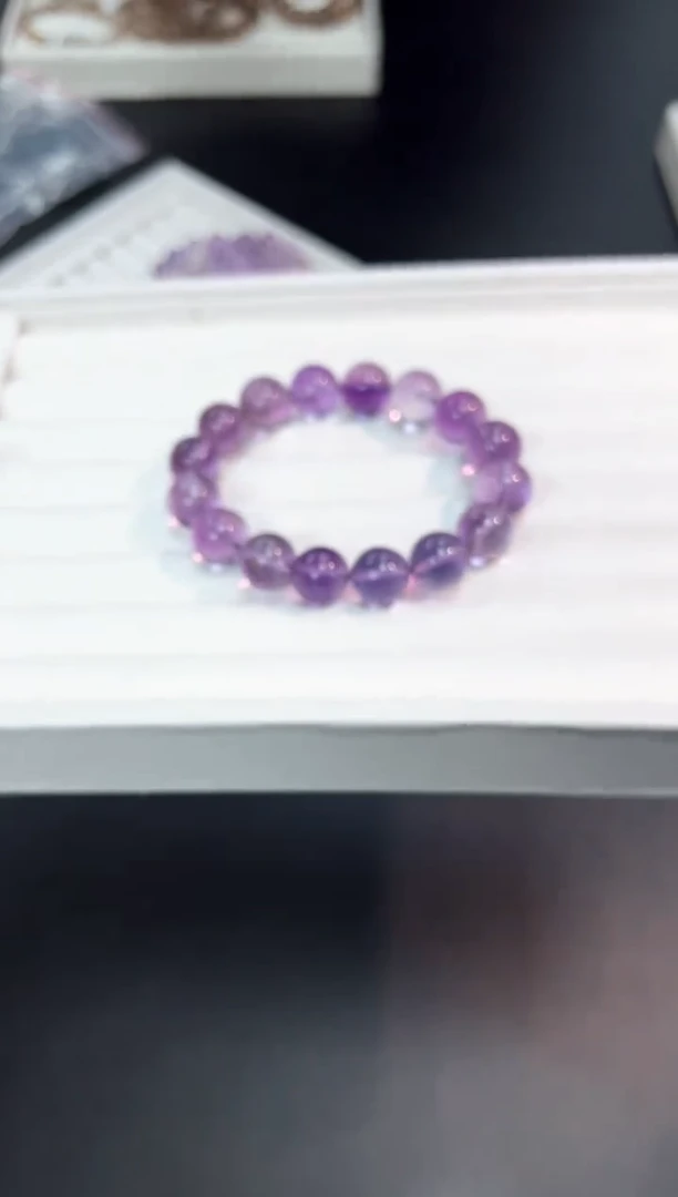 【闪购商品】水晶手串未镶嵌2A3多样性发其一1条默认微瑕