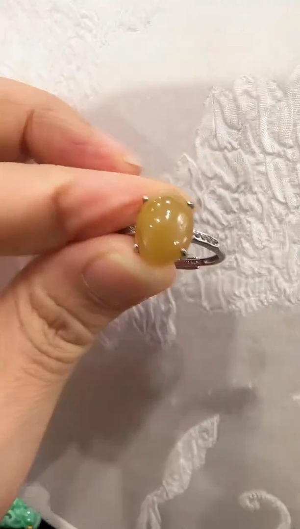 翡翠银S925镶嵌颈饰国风