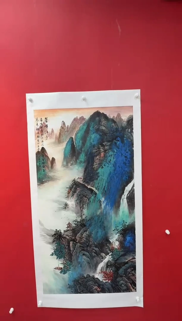 国画画家陆远华纯手绘原作