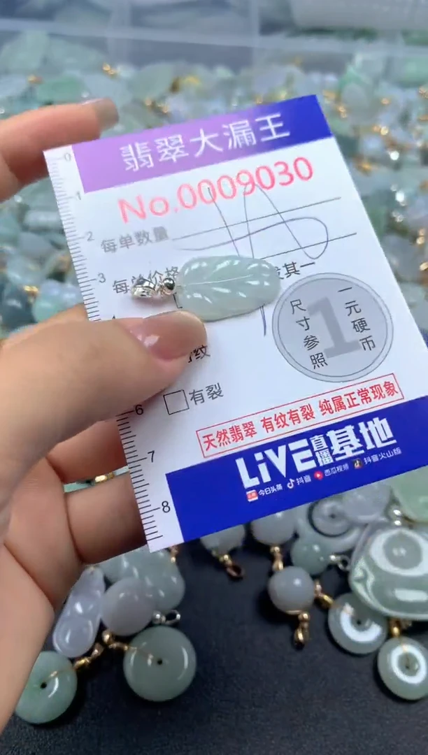 颈饰未镶嵌翡翠9030