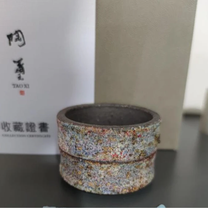 斋居 多彩竹节杯-60ml（高越S0613）