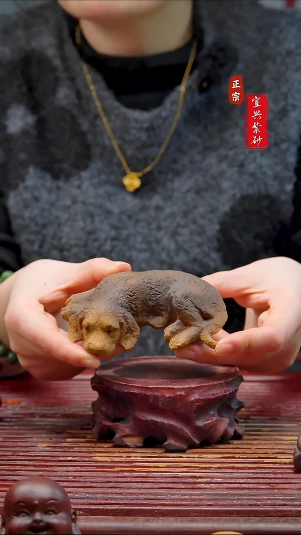 紫砂茶宠宜兴紫砂茶宠摆件