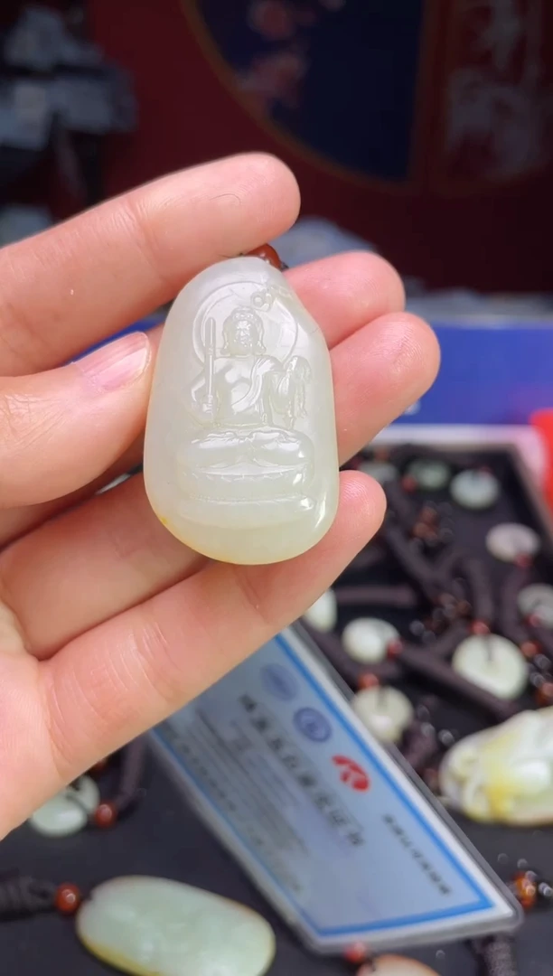 颈饰未镶嵌和田玉123