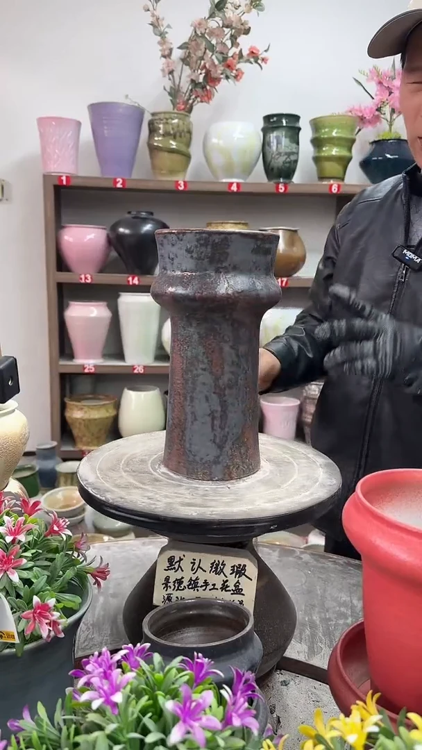 12-23-高27口12瑕-花盆