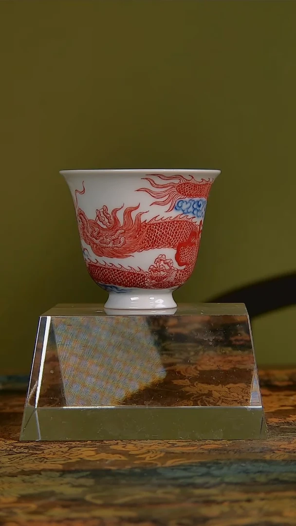 杯手工手绘杯杯很美丽