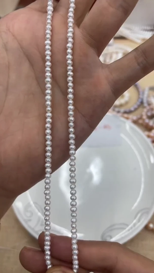 颈饰合金淡水珍珠015