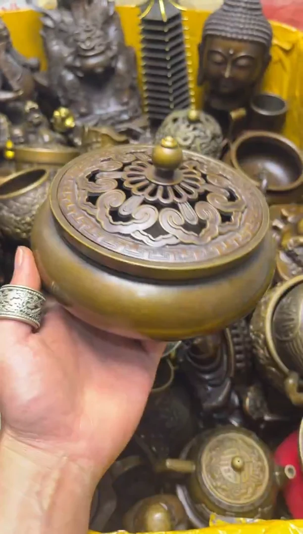 精美铜器，点击下单