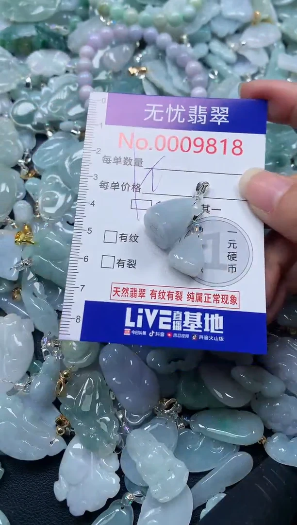 颈饰未镶嵌翡翠9818