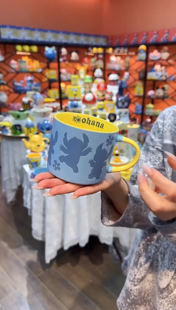 瓷片@@陶瓷杯史迪仔杯子