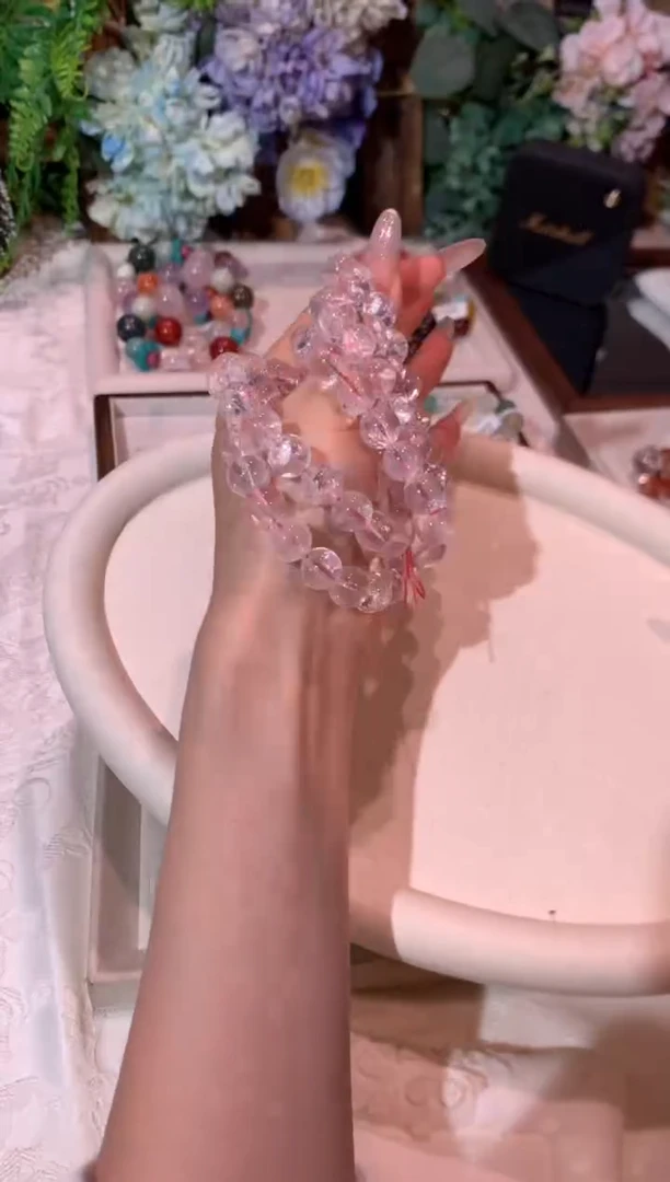 合金手串水晶002 天然水晶手串 多样性发货