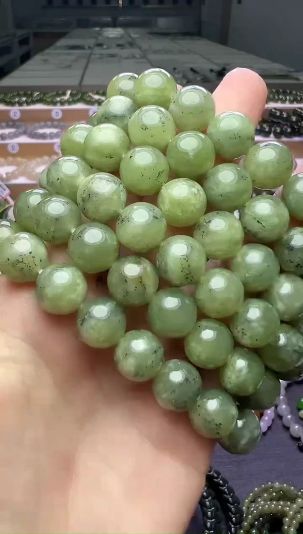 手串未镶嵌和田玉8号链接卡12mm多样性发一