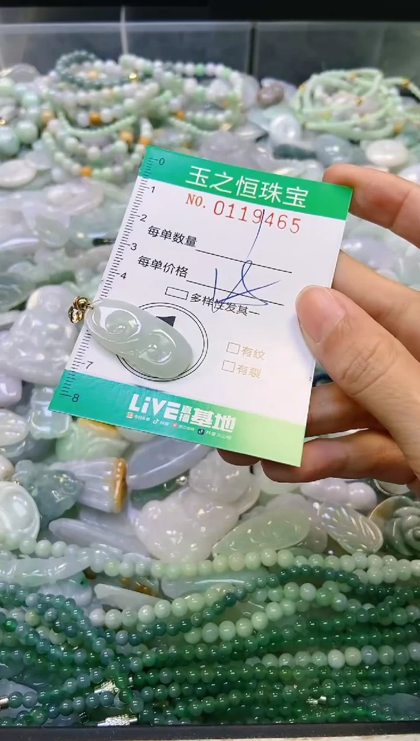 翡翠未镶嵌颈饰闪购0119465