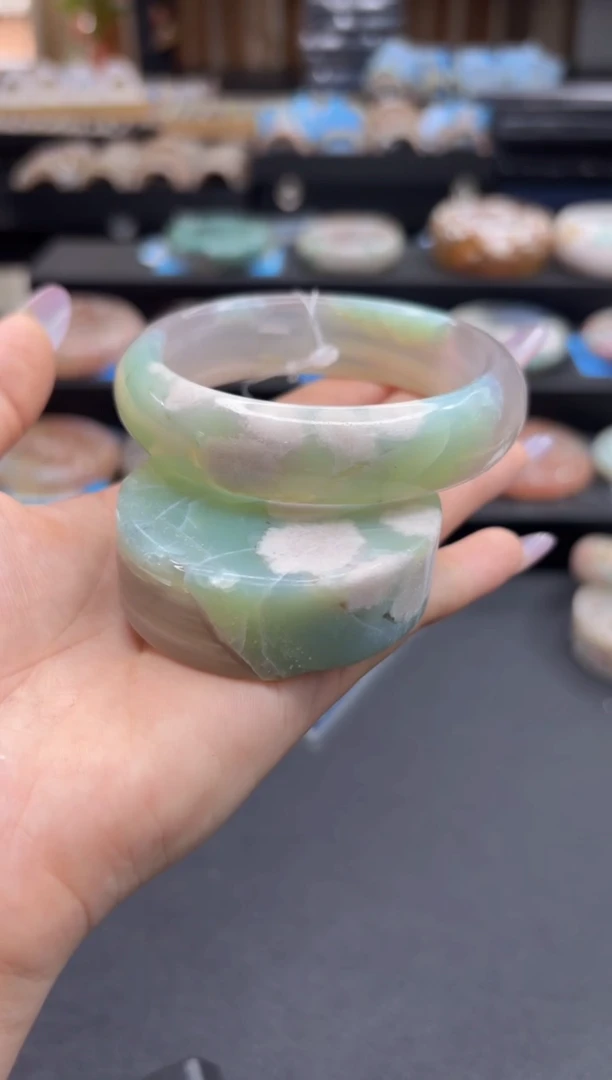 无无C540(57圈赠送镯心)奶油纹