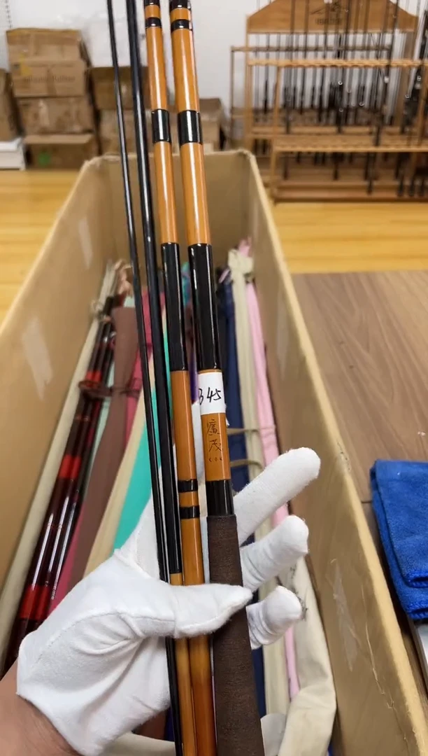 碳素1.8m以下BB45广茂4.04米主播介绍为主 正常使用痕迹