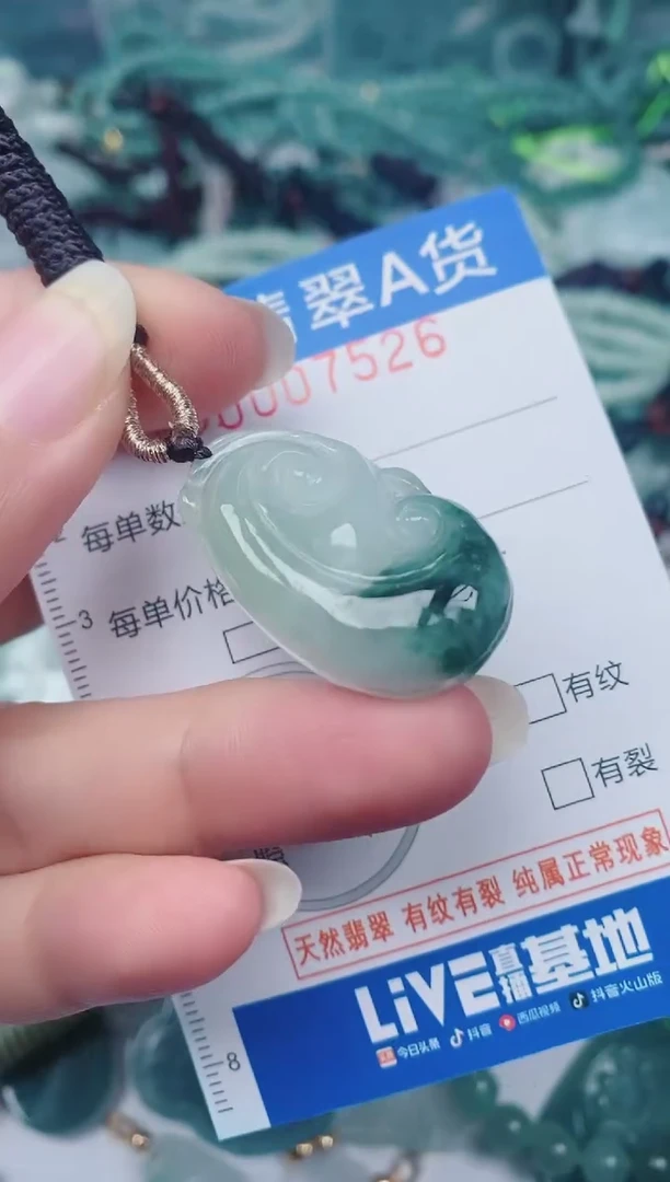 颈饰未镶嵌翡翠00007526