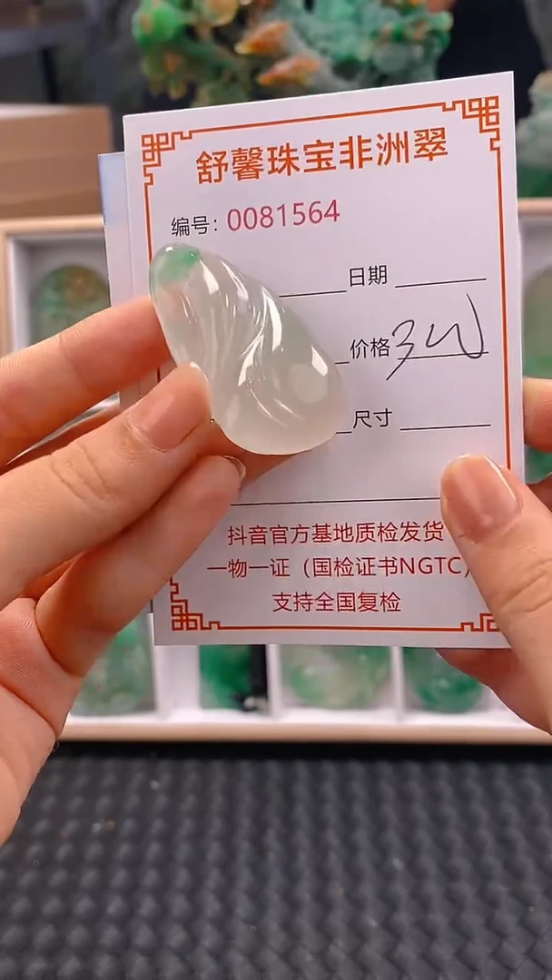 石英岩玉未镶嵌颈饰1564