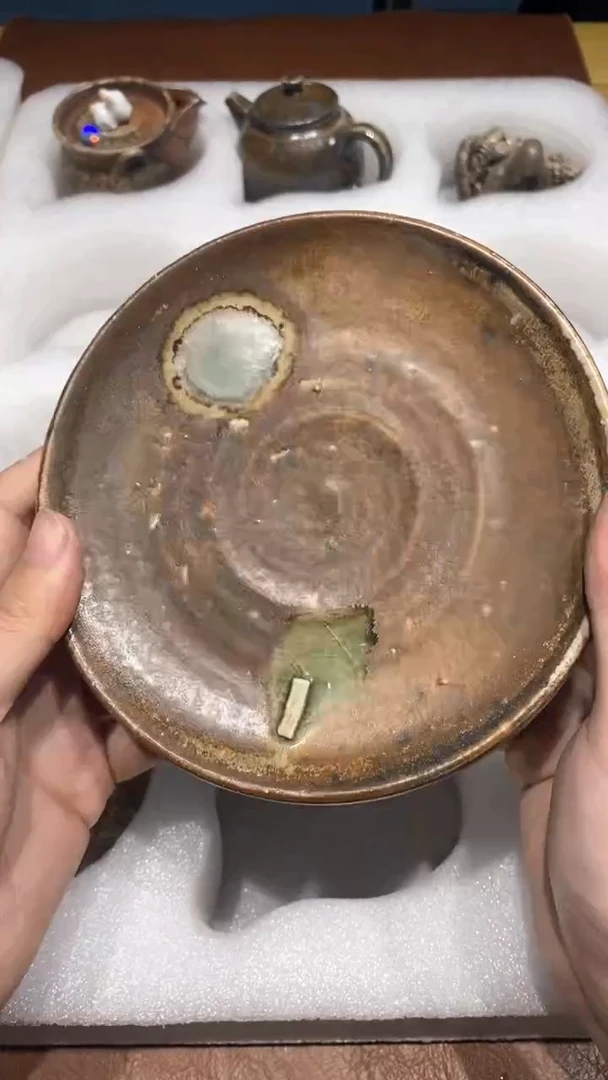 奢瓷/瑞寅柴烧茶器（壶承）427 微瑕