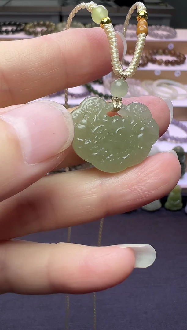 颈饰未镶嵌和田玉60号链接