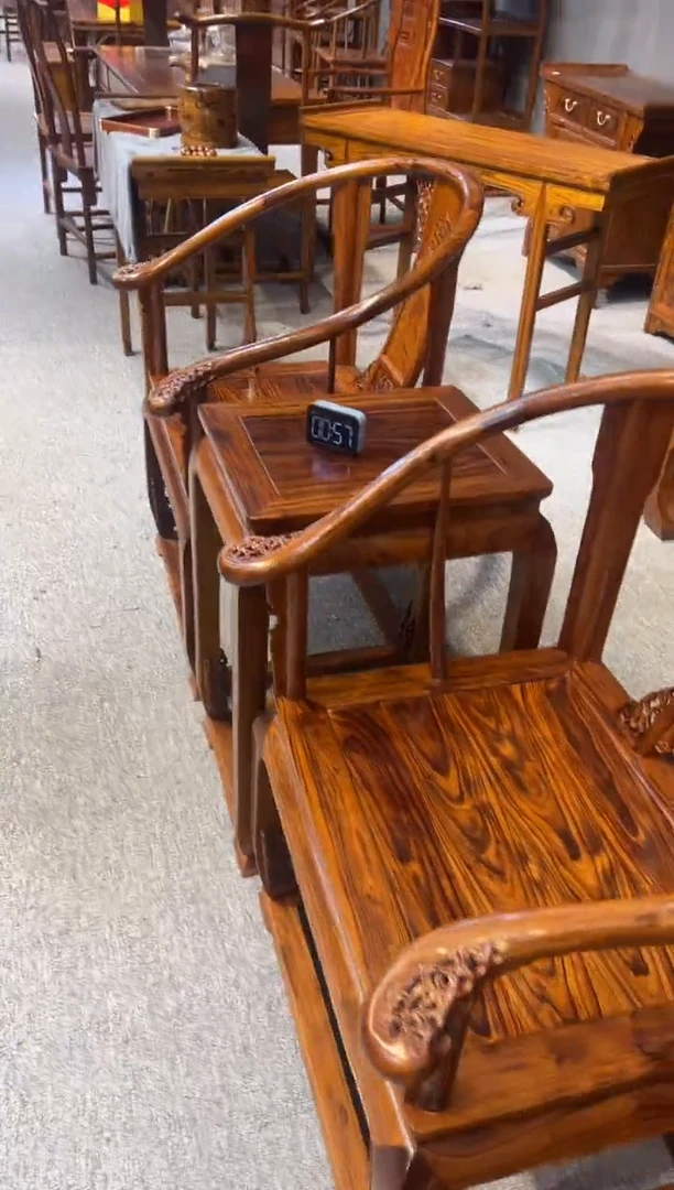 花梨木类木雕款花梨木 皇宫椅 红木家居