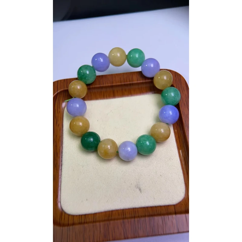 A407春彩12mm手串时尚百搭男女款多样发货其一