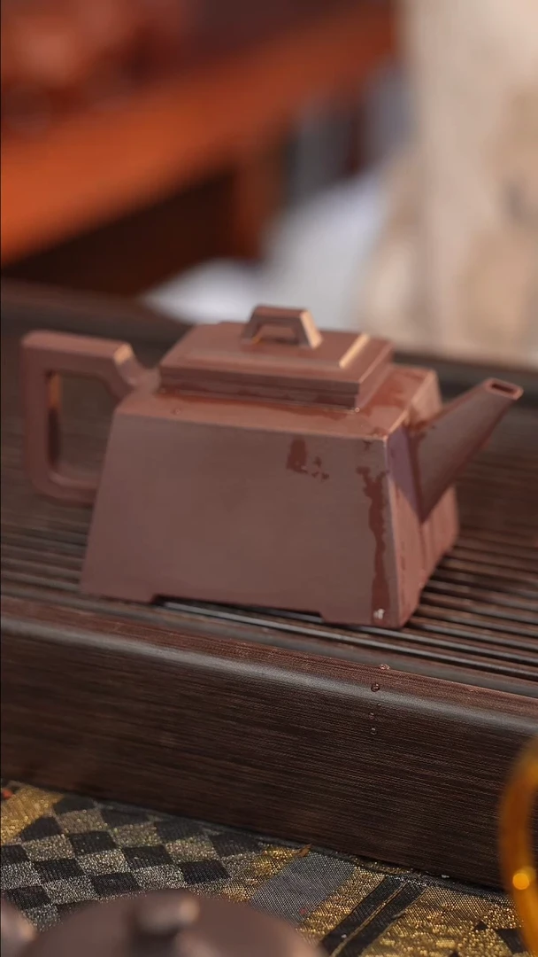 茶壶紫砂谢**近原矿手工制作