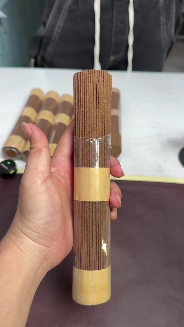 线香高结油绿棋红骨凹身虫漏吊口手工香50g+