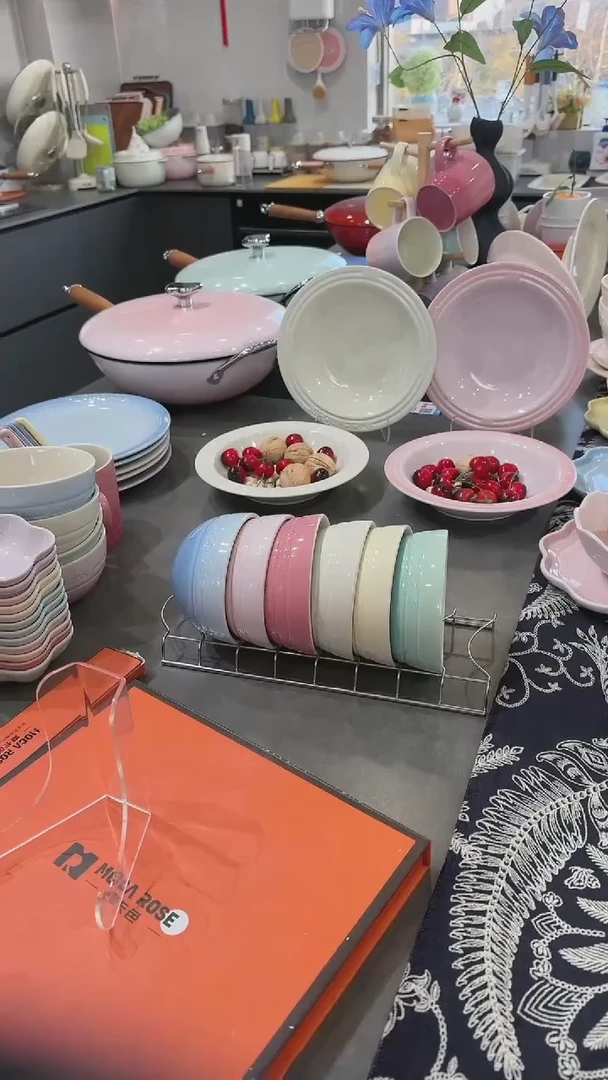 【闪购商品】瓷六色米饭碗