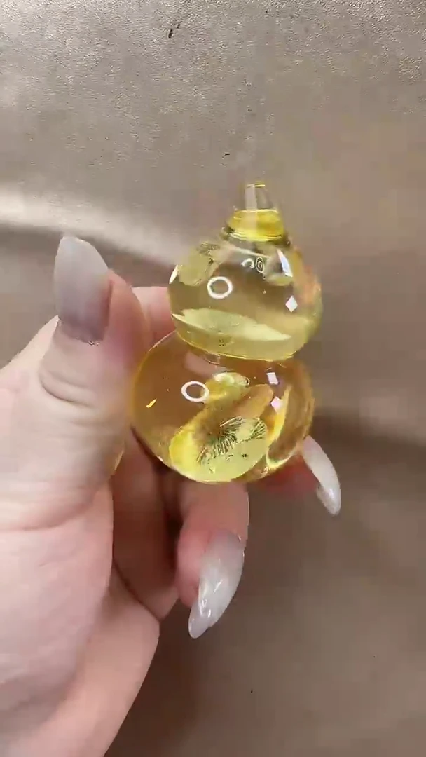 琥珀颈饰未镶嵌吊坠