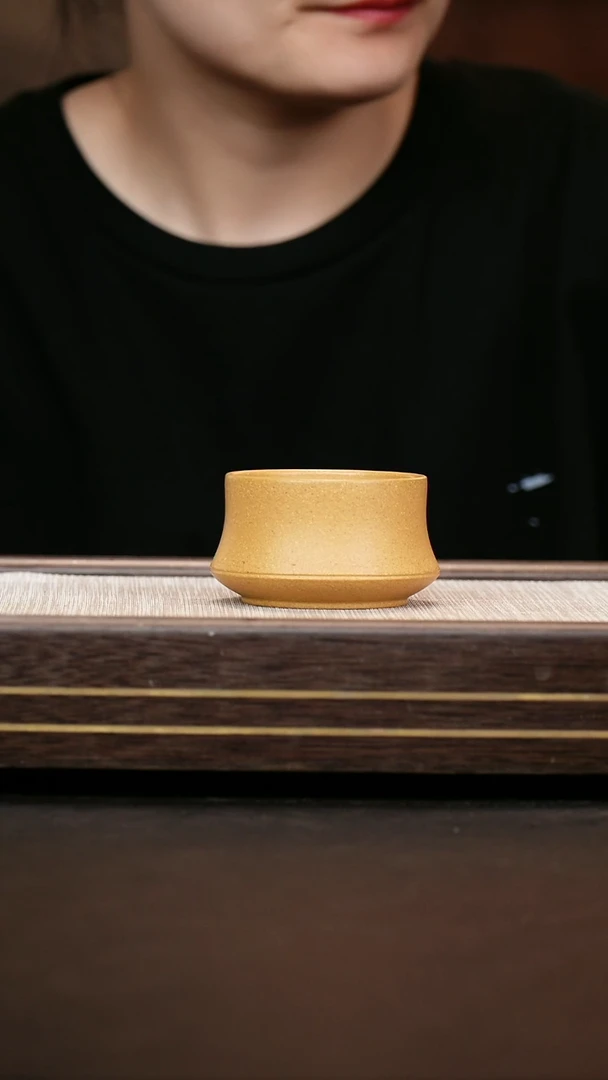 茶壶紫砂黄金段泥 柱础杯