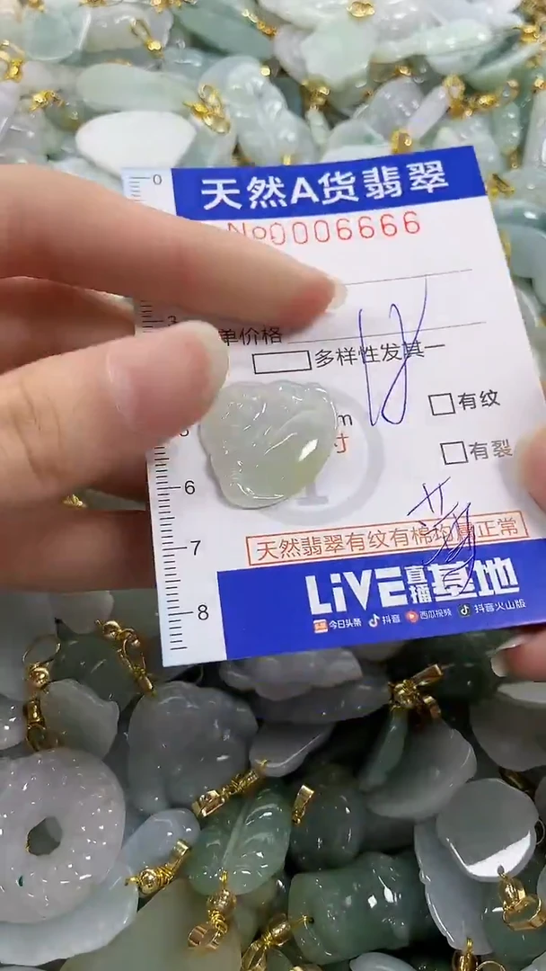 颈饰未镶嵌翡翠纯天然货a翡翠