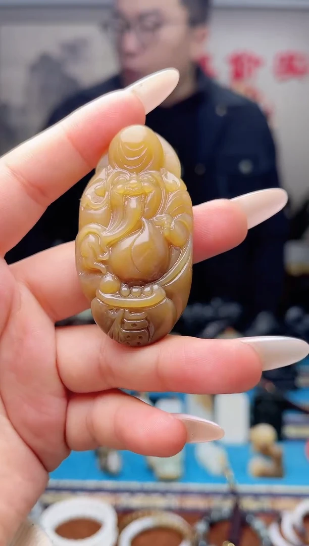 【闪购商品】和田玉挂件未镶嵌1