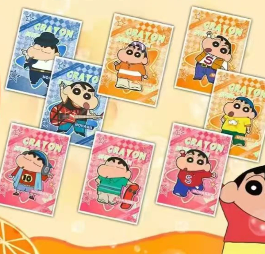 【玩法合集】国卡二创蜡笔小新-新想事橙撕撕乐收藏卡牌