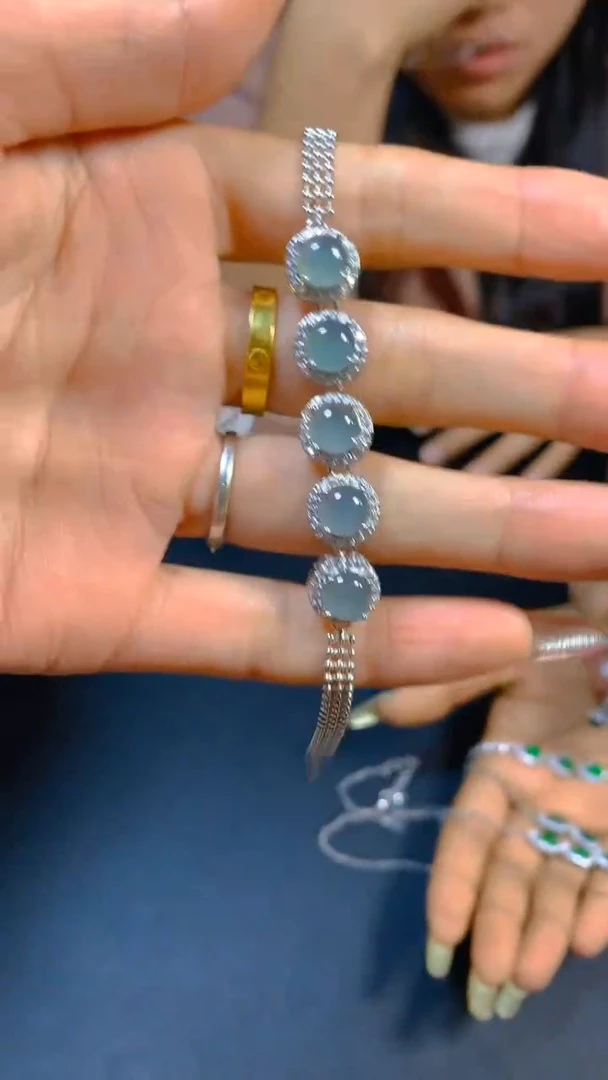 【闪购商品】翡翠手链未镶嵌0800073944多样性发一