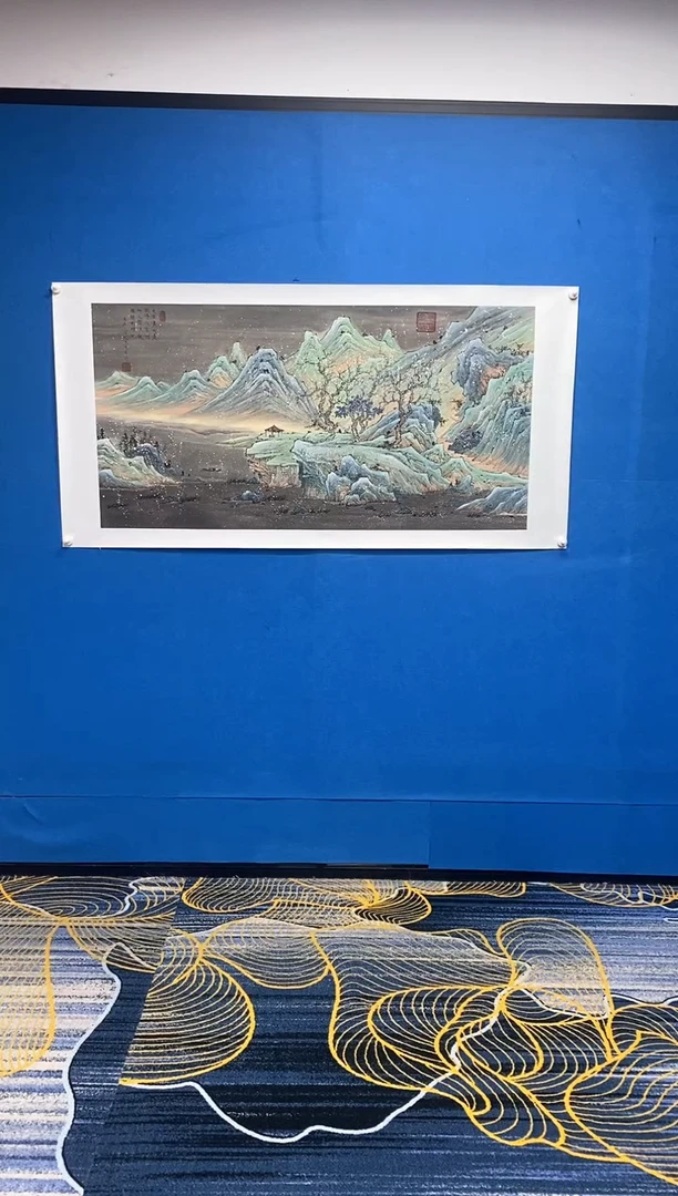 【闪购商品】国画张巨富    雪景山水