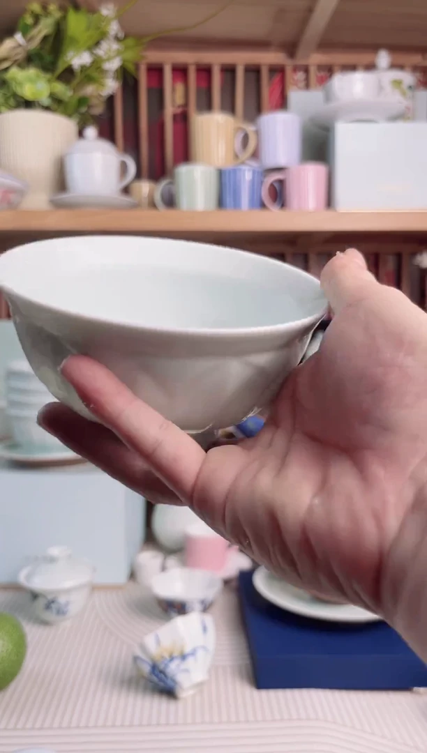 碗Z*J补发破损影青碗