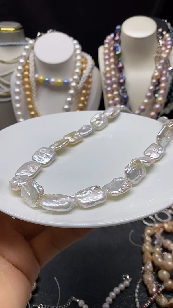 颈饰未镶嵌淡水珍珠多人