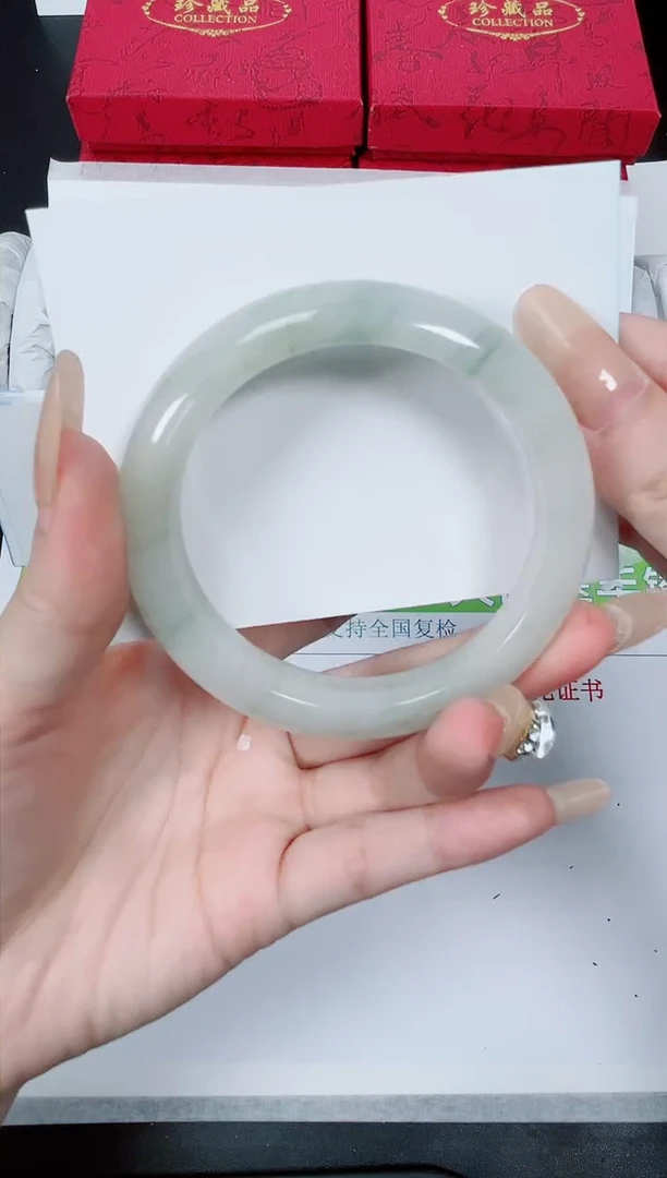 【闪购商品】石英质玉手镯未镶嵌K258-55.8