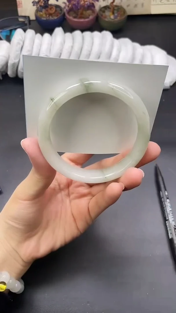 未镶嵌手镯石英质玉A63-62`63