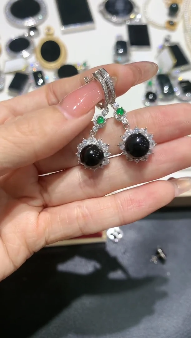 【闪购商品】翡翠吊坠(不含链)银S925镶嵌25多人多样性随机发货1件