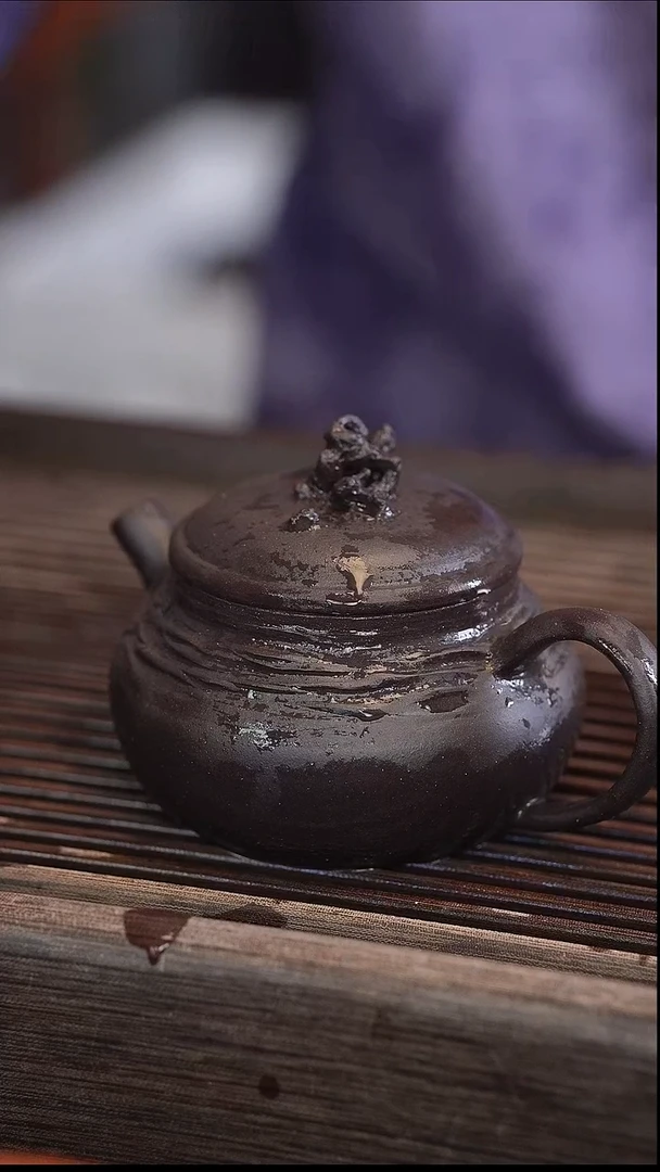 茶壶紫砂200cc    随机发