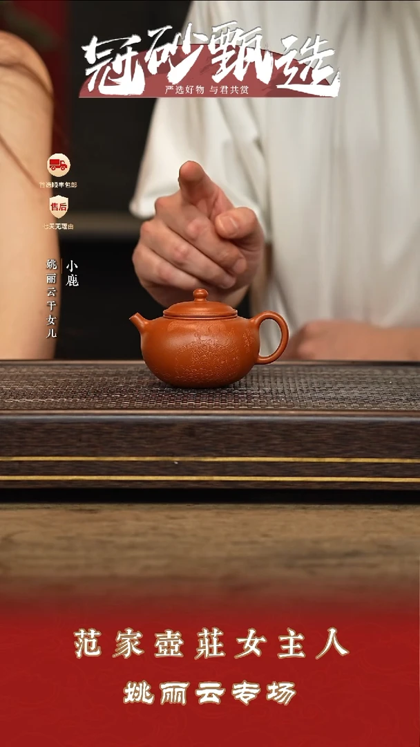 紫砂茶壶冠砂甄选61