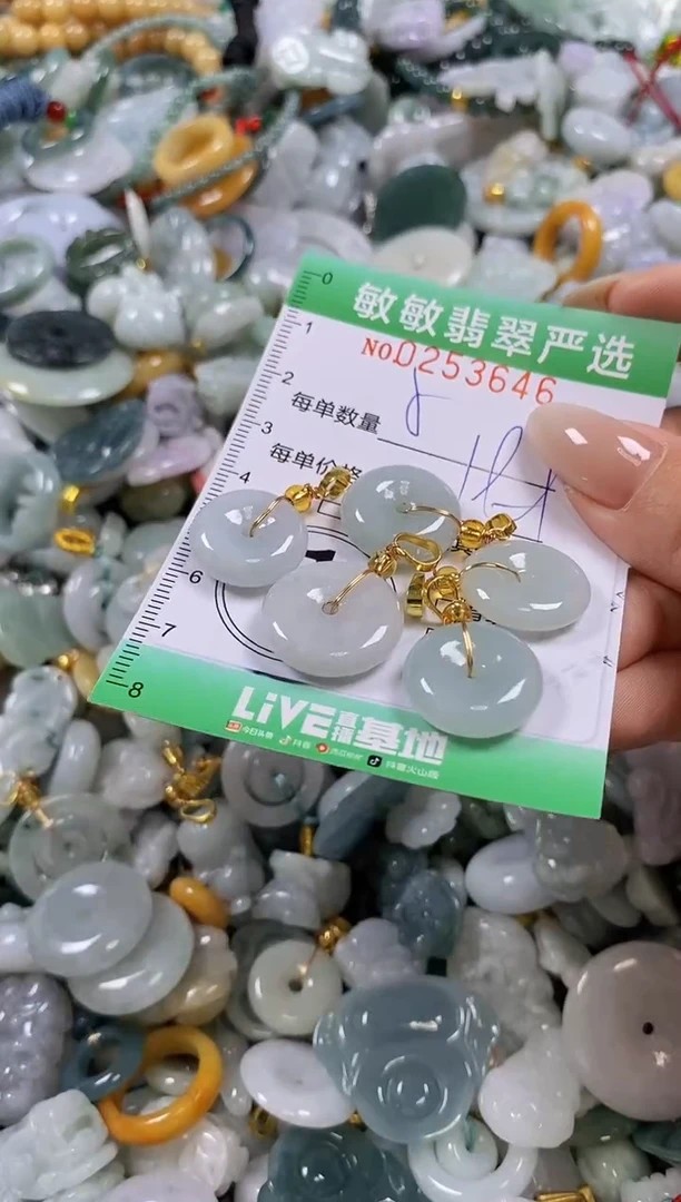 翡翠未镶嵌颈饰闪购0253646