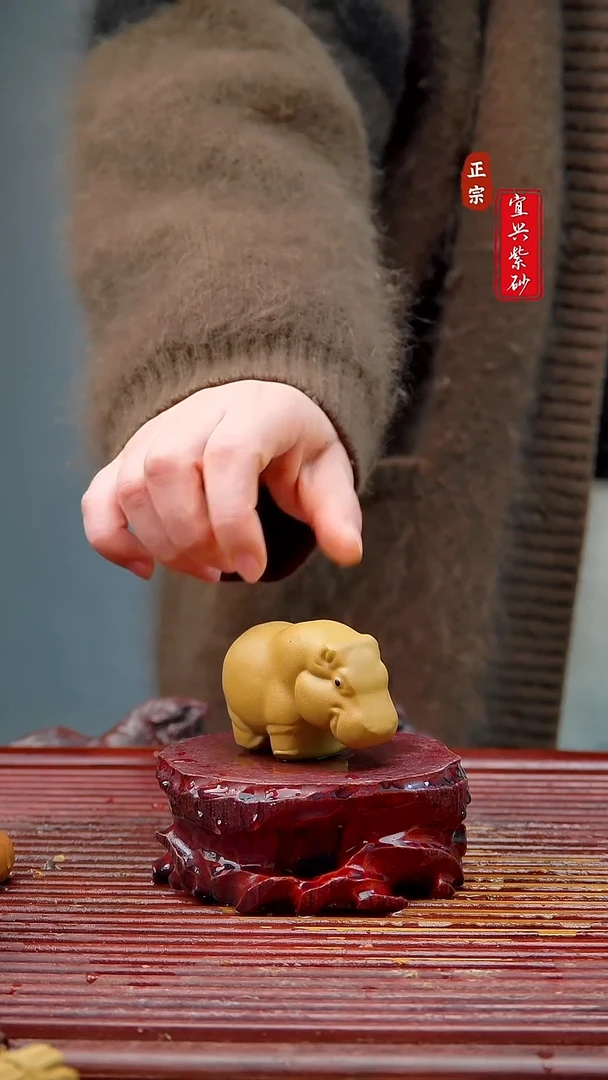 紫砂茶宠宜兴紫砂茶宠摆件