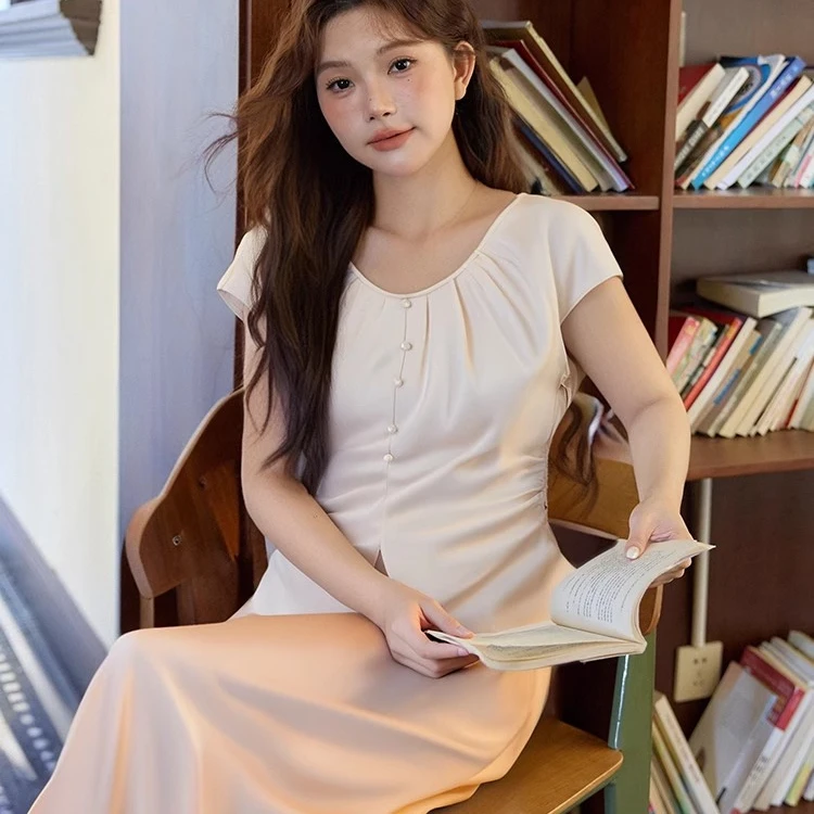 【鹿鹿】大码微胖夏季新款显瘦ZLJG094-