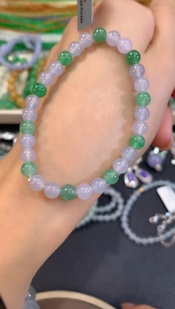 未镶嵌手串翡翠q163