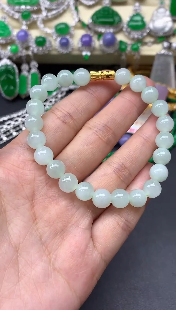 未镶嵌手链翡翠156-中国好珍宝
