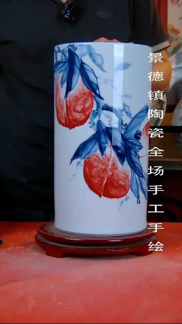 摆件景德镇陶瓷 全场手工手绘